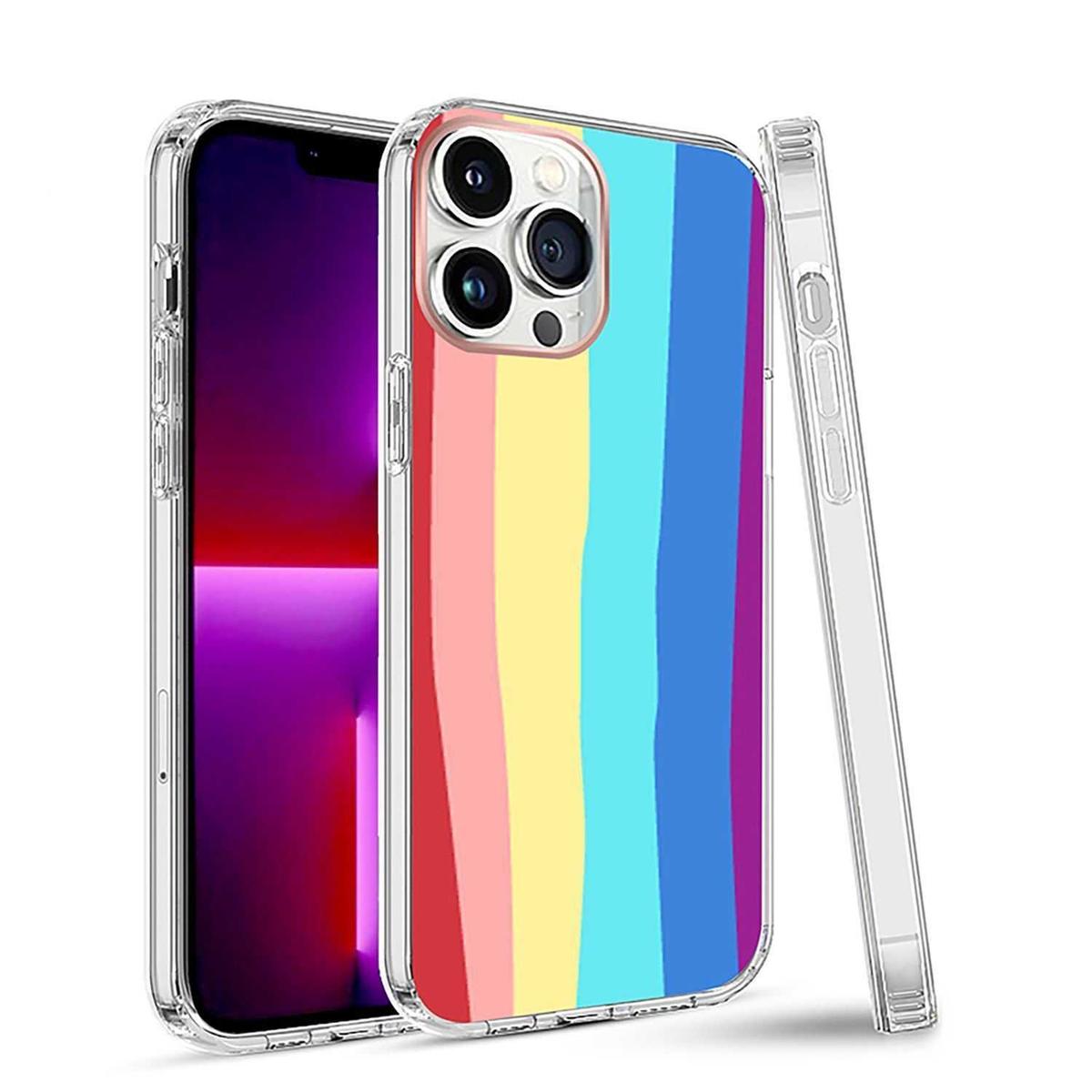 Iphone 11 pro Max Rainbow case cover, photo 3 of 6