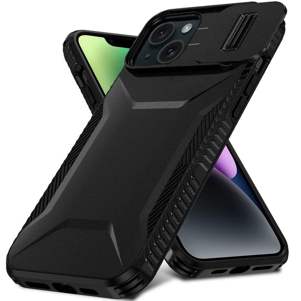 iPhone 13 Ultimate U Design Hybrid with Camera Window Covering - Black, photo 2 of 4