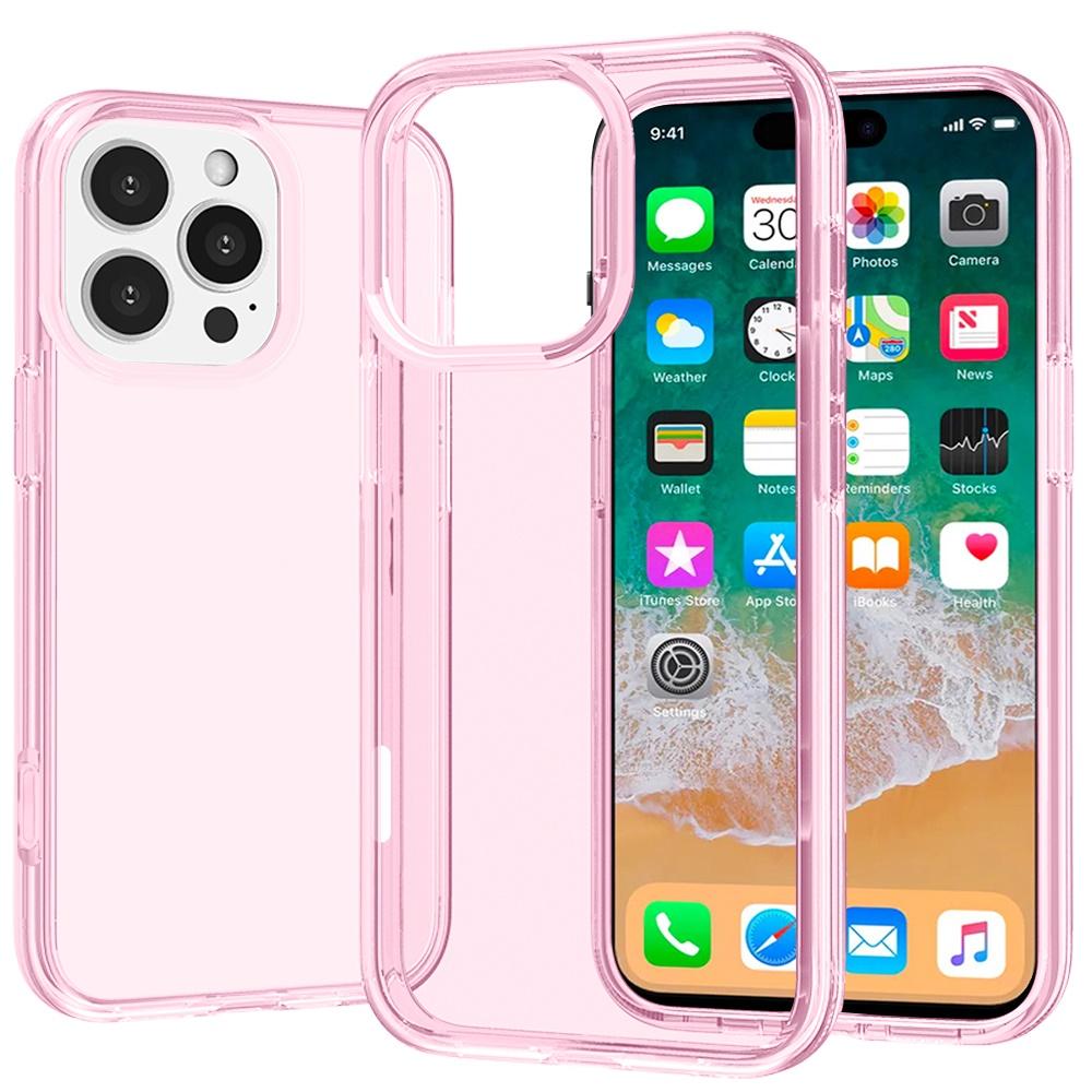 iPhone 16 Pro Max 6.9-Inch Sturdy Ultra Thick 3mm Transparent Hybrid Case – Heavy-Duty Shockproof Clear Cover with Reinforced Corners, photo 3 of 5