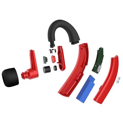 Sporty Bluetooth Earpieces with Microphone and Music 211S in Red, photo 2 of 5