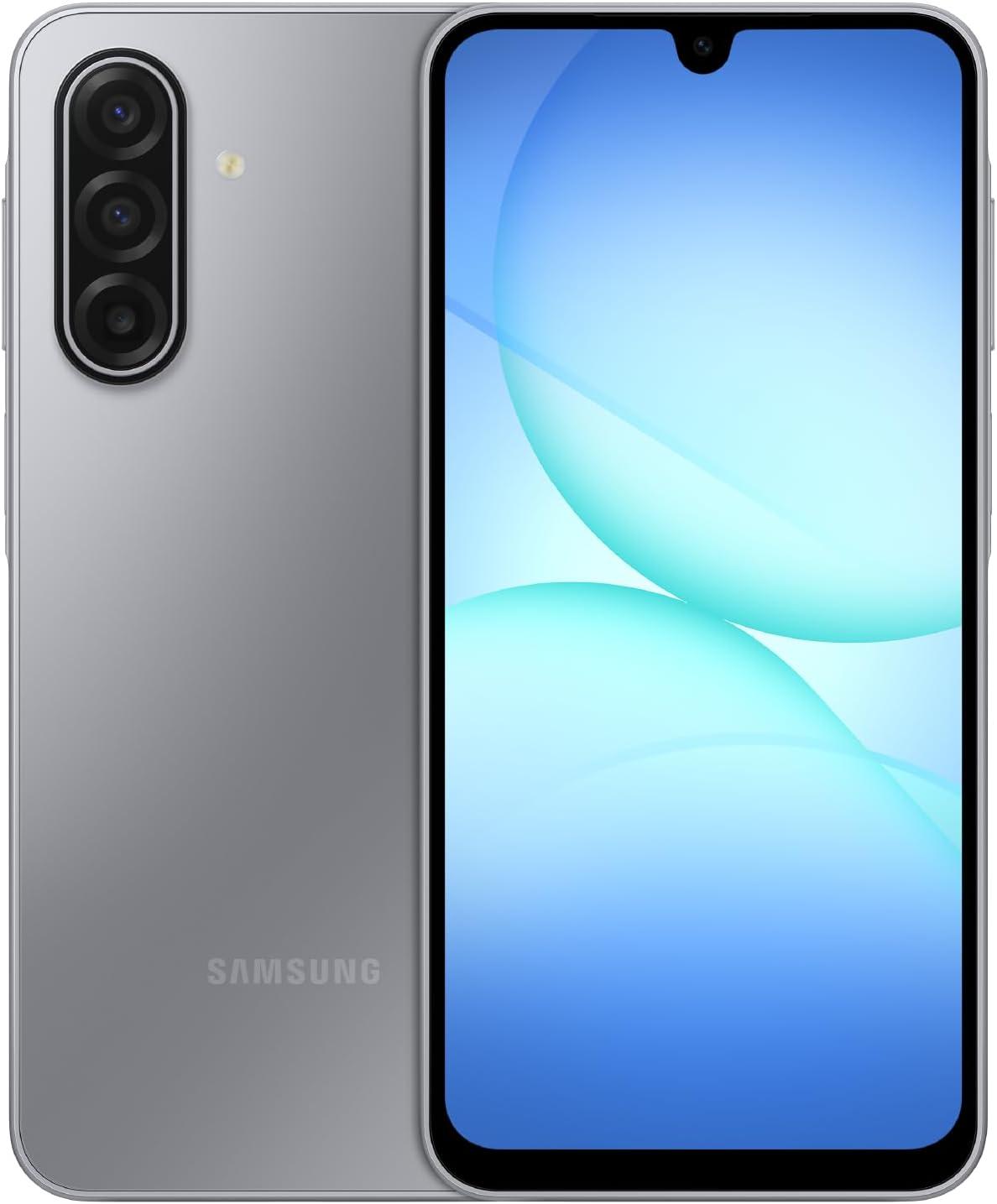 Samsung Galaxy A17 5G Smart Phone, 128 & 256 GB, Large AMOLED, High-Res Camera, Durable Design, Super Fast Charging, Expandable Storage, Circle to Search, 2025, US 1 Yr Manufacturer Warranty, Gray & Black, photo 2 of 5