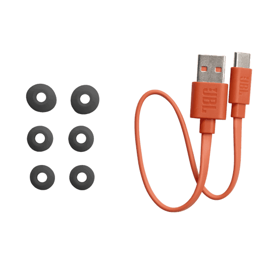 JBL Vibe Beam - True Wireless JBL Deep Bass Sound Earbuds, Bluetooth 5.2, Water & Dust Resistant, Hands-free call with VoiceAware, Up to 32 hours of battery life ( Black, White ), photo 4 of 7