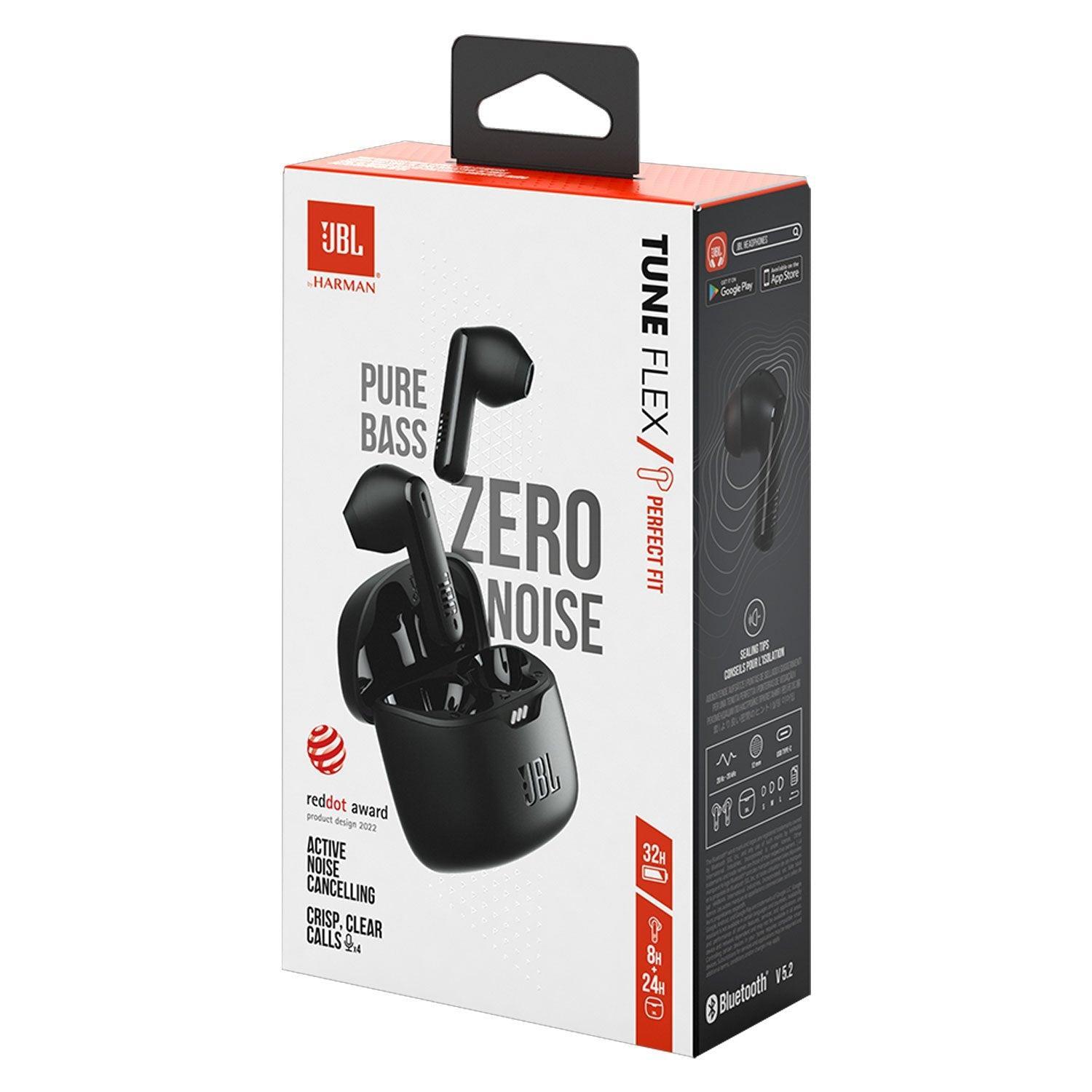 JBL Tune Flex True Wireless Earbuds with Active Noise Cancelling & Pure Bass Sound