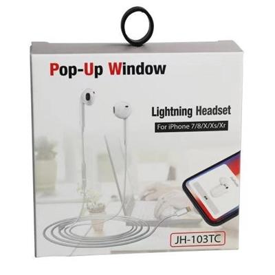 Lightning Headset with Pop-Up window in White, photo 6 of 6