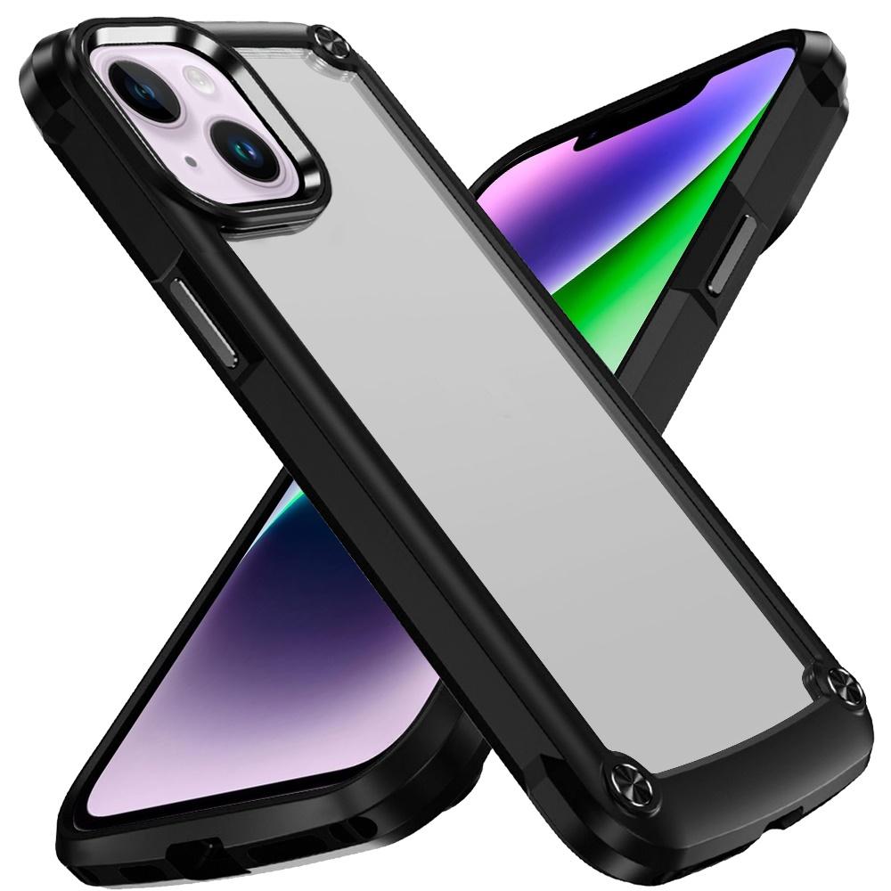 iPhone 14 / 13 Ultimate CaseX Transparent Hybrid Case with Metal Buttons & Camera Guard, photo 8 of 9