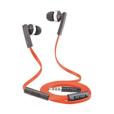 T80V Super Bass Stereo Hands Free with Volume Control - Red