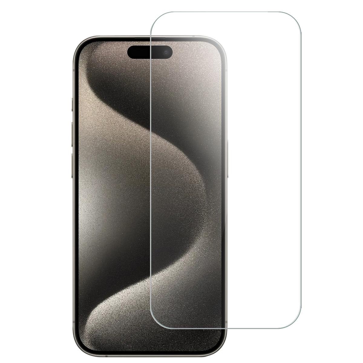 iPhone 16 6.1 inch Clear Tempered Glass