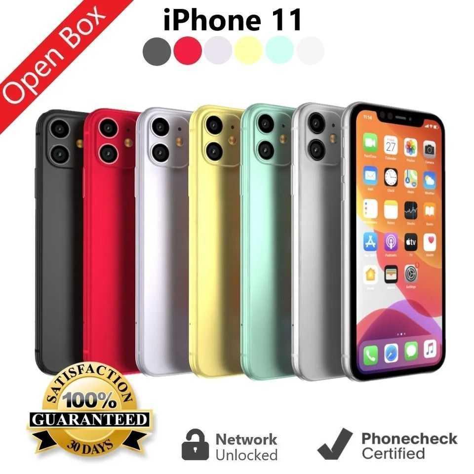 iPhone 11 - 128GB (Unlocked) (CDMA + GSM) Excellent - under warranty open box