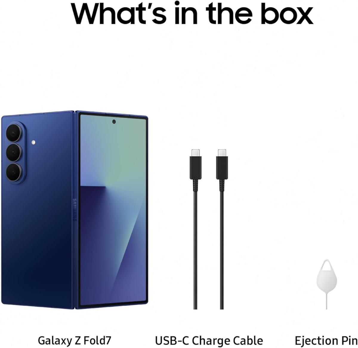 Samsung Galaxy Z Fold7 Cell Phone, 512GB AI Smartphone, Unlocked Android, AI Photo Edits, Large Screen, Long Battery Life, 2025, US 1 Yr Manufacturer Warranty., photo 9 of 9