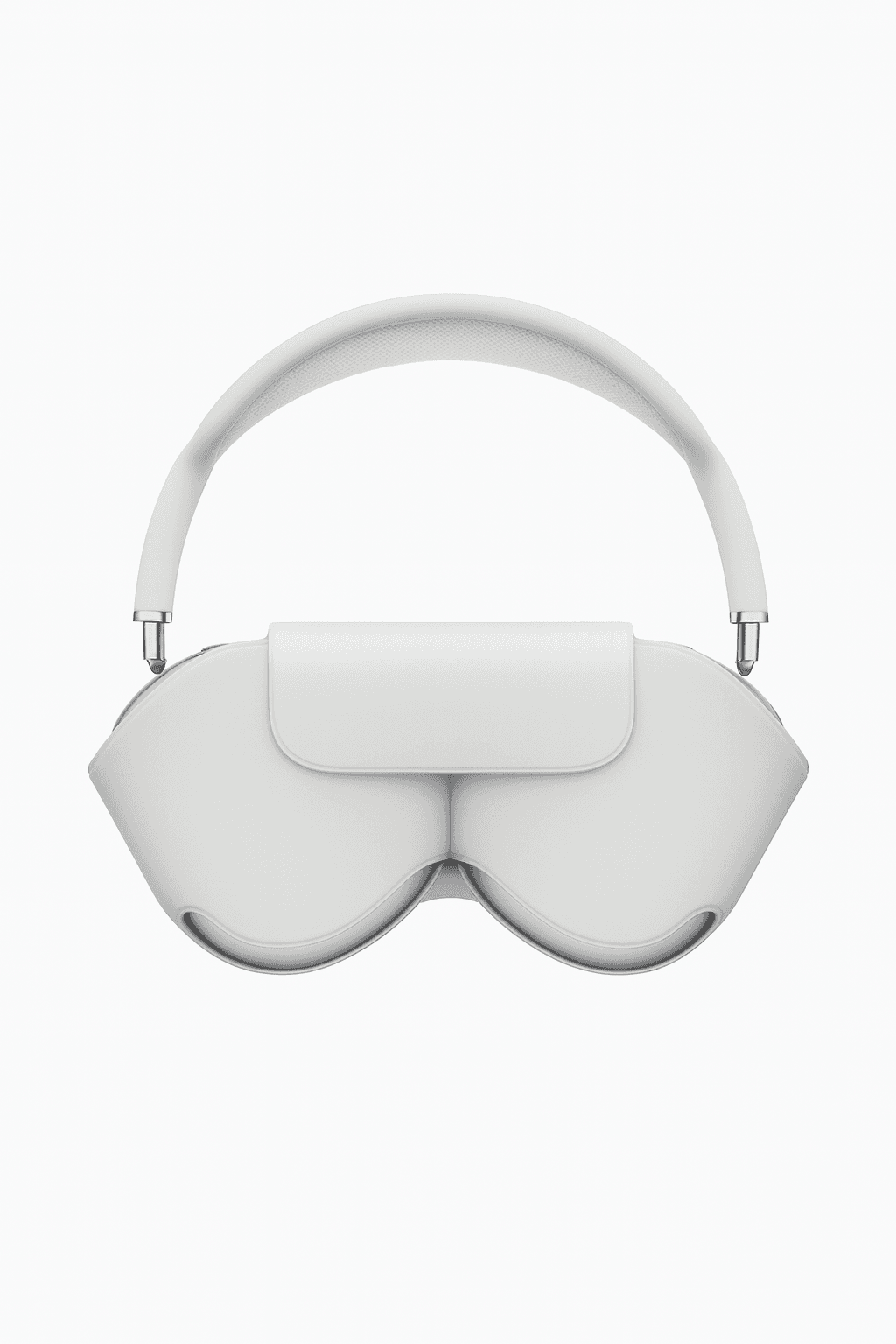 Over-Ear Headphones (White/Grey, Noise Cancelling Style)
