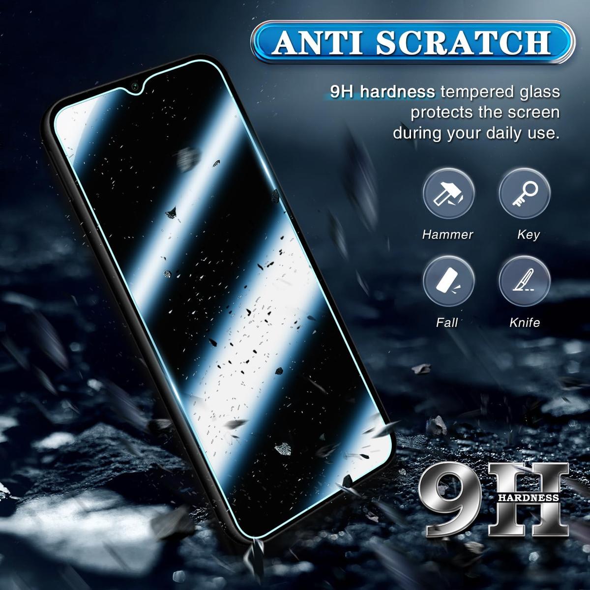 Pack of 3 Samsung Galaxy A13 Tempered Glass Screen Protectors – Ultra Durable, Anti-Scratch, HD Clarity & Easy Bubble-Free Install, photo 2 of 4