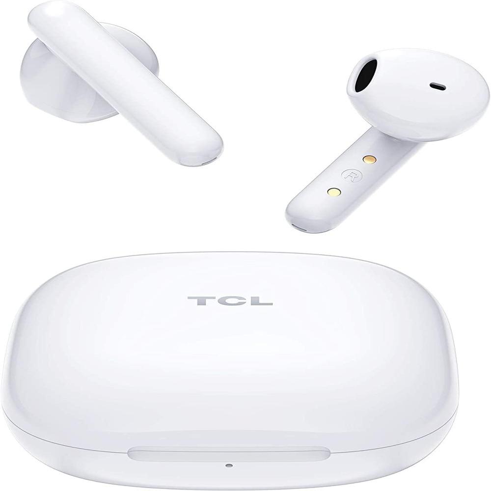 TCL S150 True Wireless Earbuds, Deep Bass with 13mm Drivers, Bluetooth 5.0 Headphones, Type C Charging Case, Noise Isolation, Waterproof Touch Control Wireless Earphones with Mic for Work,