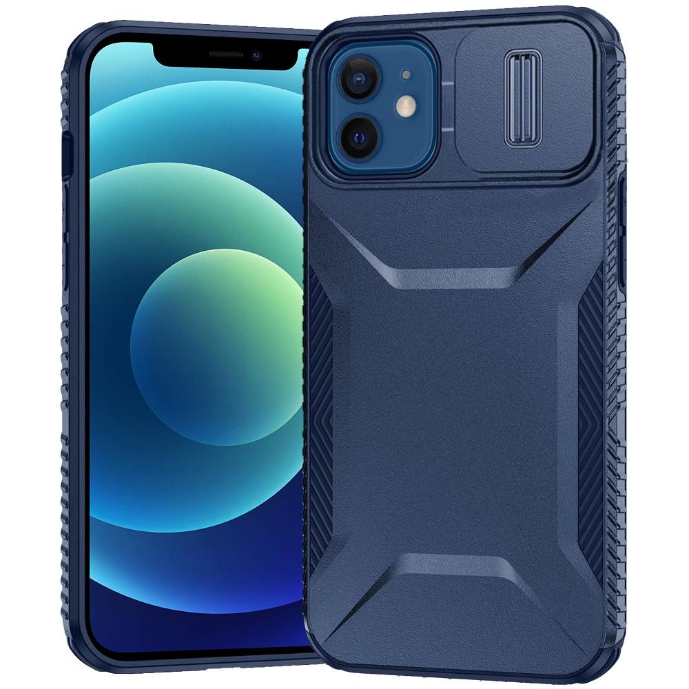 Apple iPhone 12 / 12 Pro (6.1") Ultimate U Design Hybrid Case with Camera Window Covering