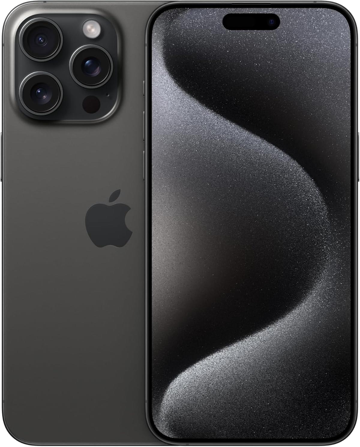 Apple iPhone 15 Pro Max 256GB Space Black (T-Mobile Locked) – Excellent Condition, 100% Clean No Scratches, Titanium Design – Under Warranty