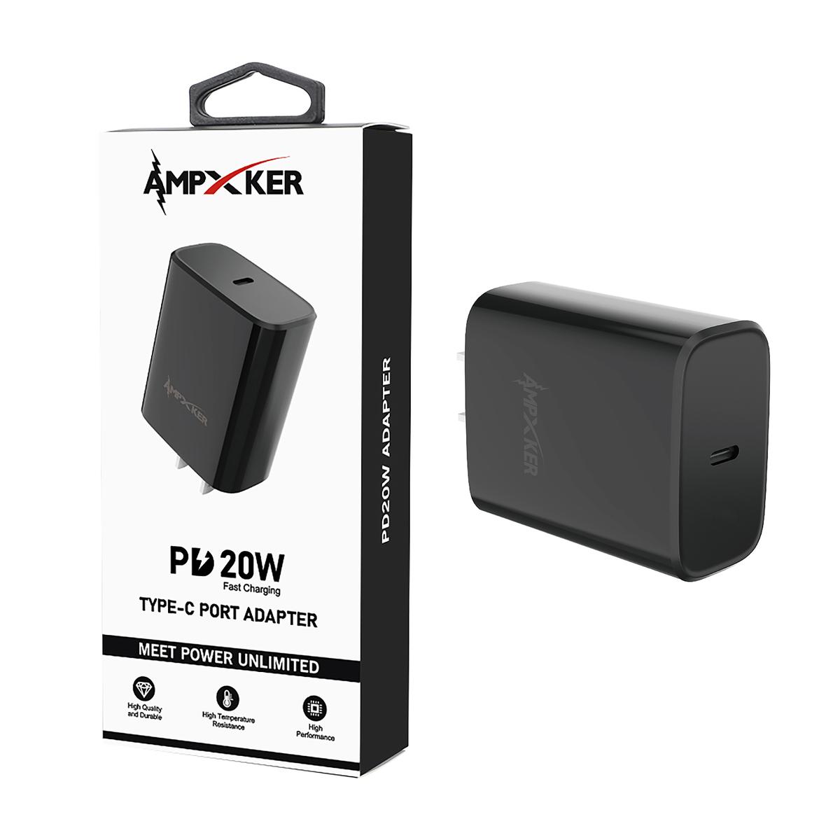 Type C - Adapter - PD 20WT - Black