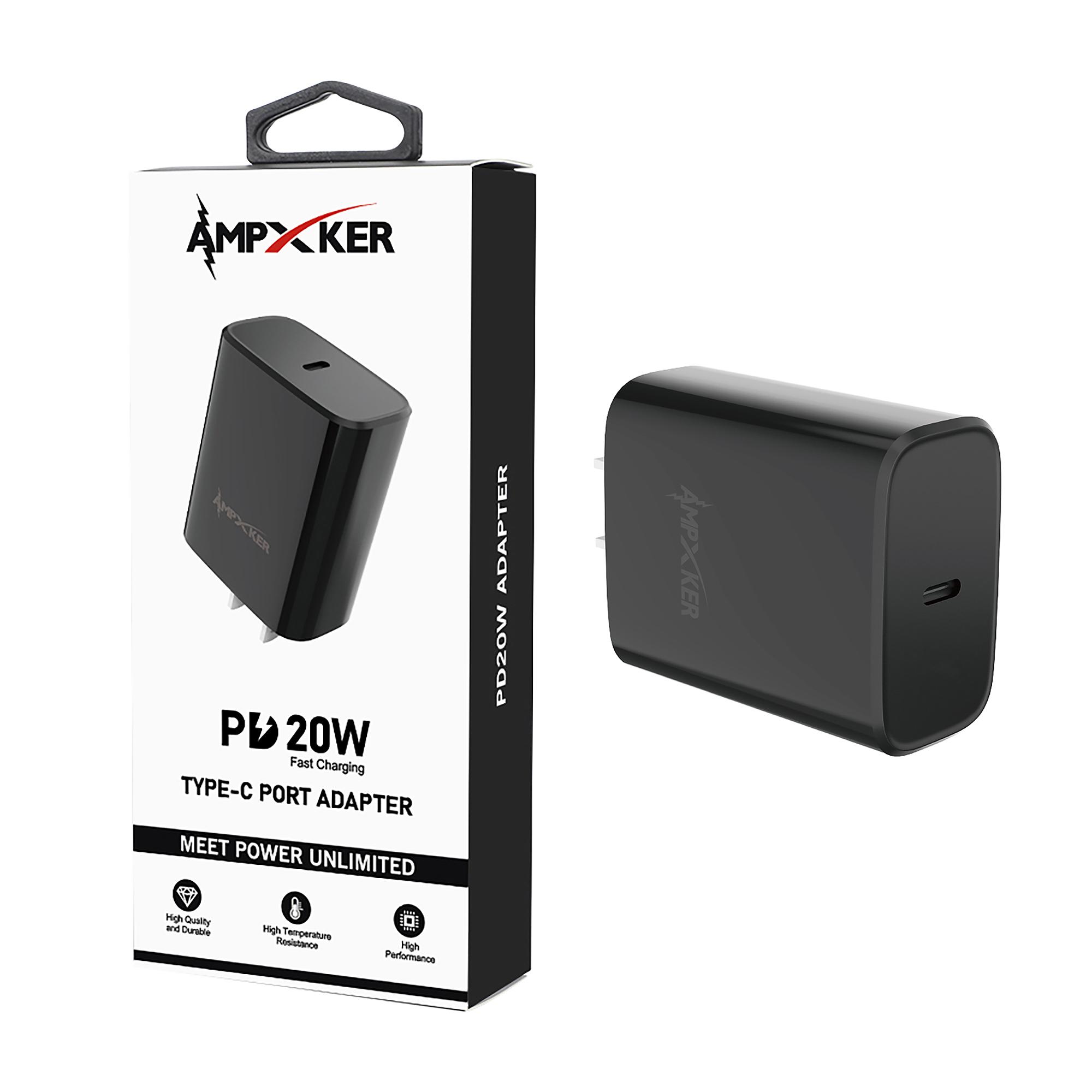 Type C - Adapter - PD 20WT - Black