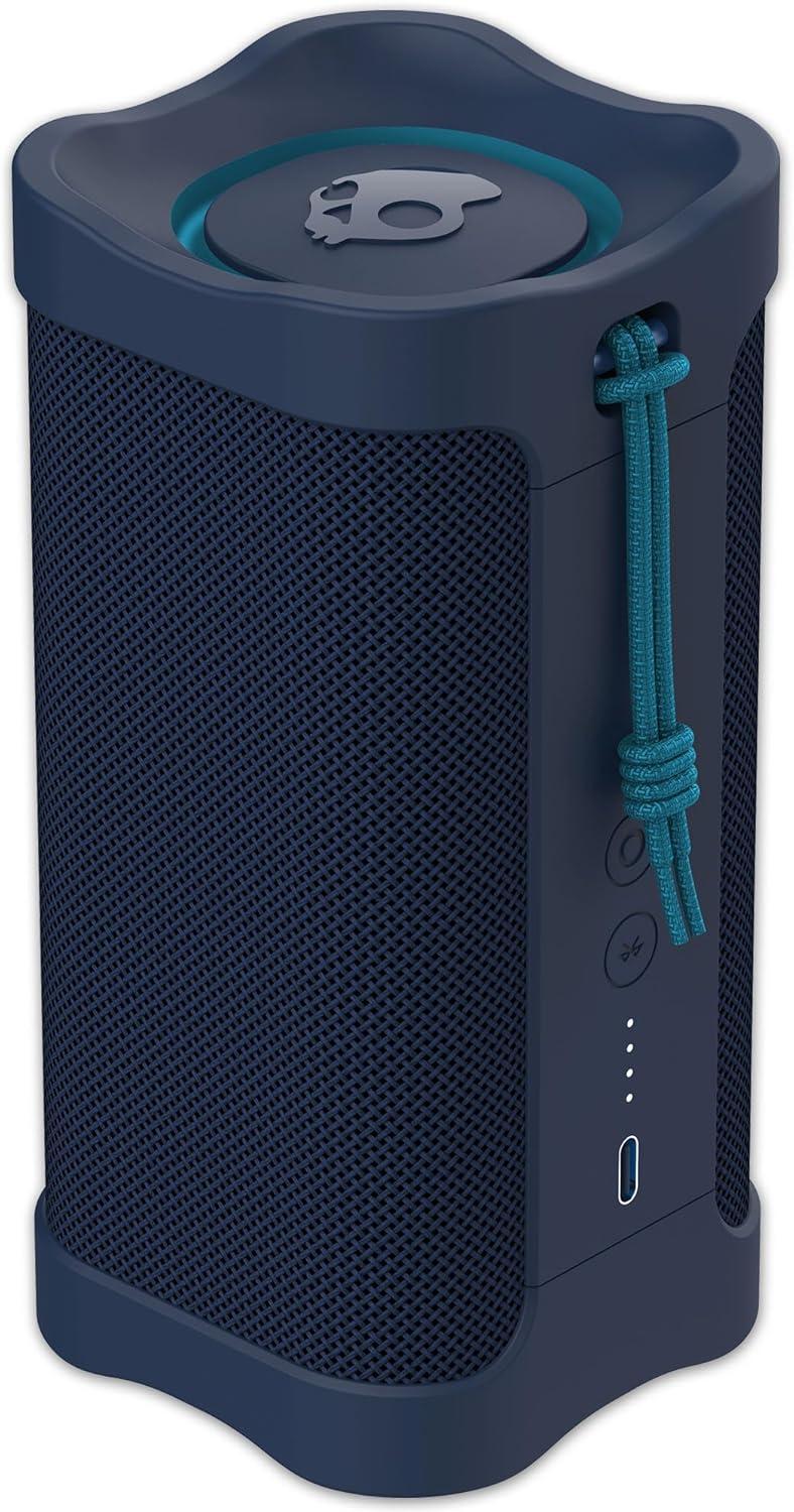 Skullcandy Terrain Wireless Bluetooth Speaker - IPX7 Waterproof Portable Speaker with Dual Custom Passive Radiators, 14 Hour Battery, Nylon Wrist Wrap, & True Wireless Stereo, photo 5 of 5