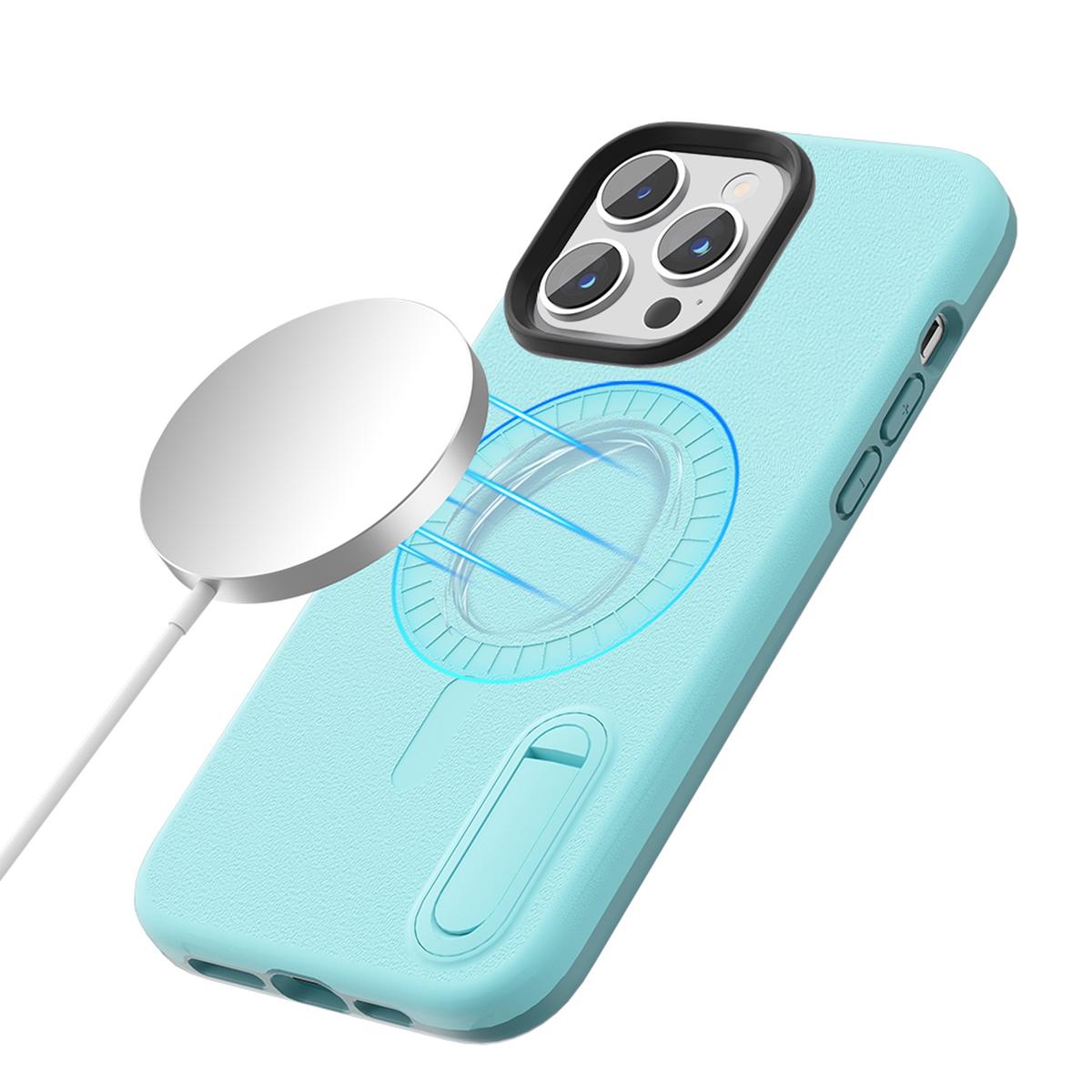 iPhone 14 PRO 6.1" Greatest Clear Acrylic [Magnetic Circle] Tough Shockproof Hybrid Case with Metal Buttons – Heavy-Duty & MagSafe Compatible, photo 12 of 17