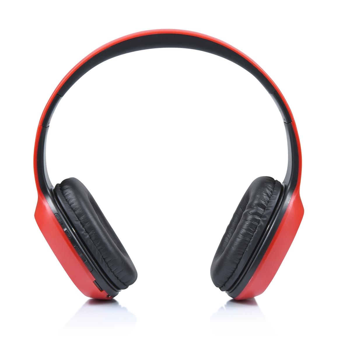 Over-the-head Stereo Bluetooth Headset S217 in Red, photo 3 of 5