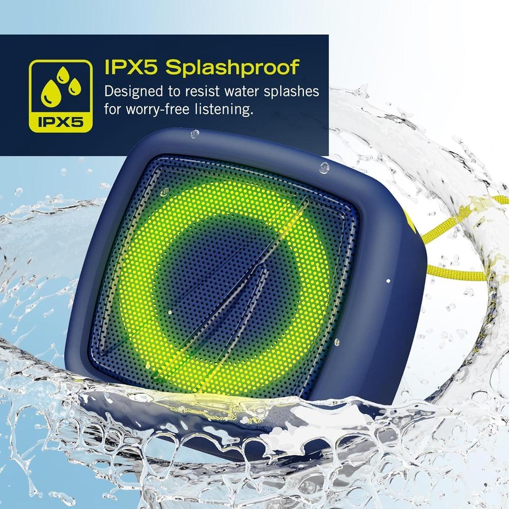 NAUTICA SP110 Portable Bluetooth Speaker NAVYELLOW-3