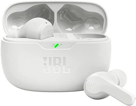 JBL Vibe Beam True Wireless Headphones - White