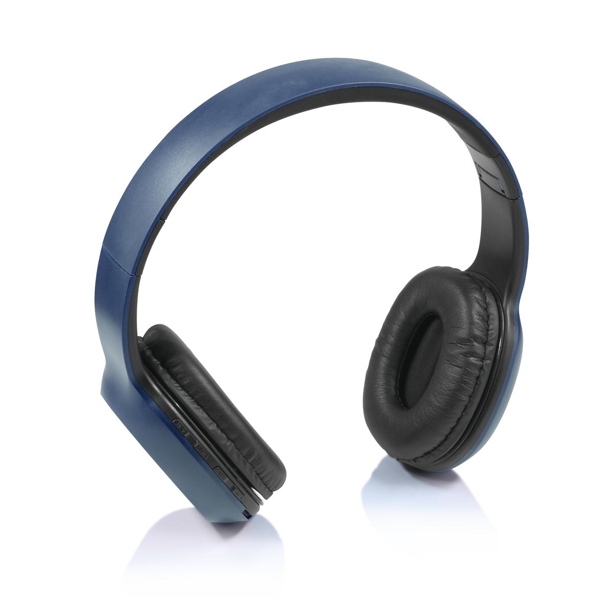 Over-the-head Stereo Bluetooth Headset S217 in Blue, photo 4 of 4