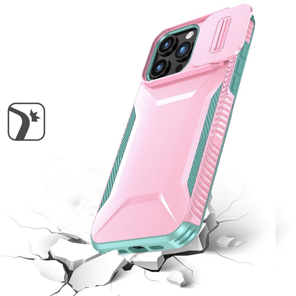iPhone 16 Pro Max 6.9-Inch Case – Ultimate U Design Hybrid Cover with Slide Camera Window, Shockproof Dual Layer Protection, photo 6 of 7
