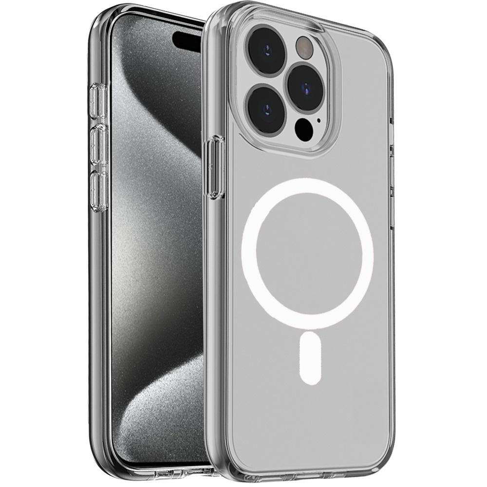 iPhone 15 Pro Max Skin-Touch Magnetic Hybrid Case – Soft Finish with Kickstand & Metal Ring, photo 6 of 6