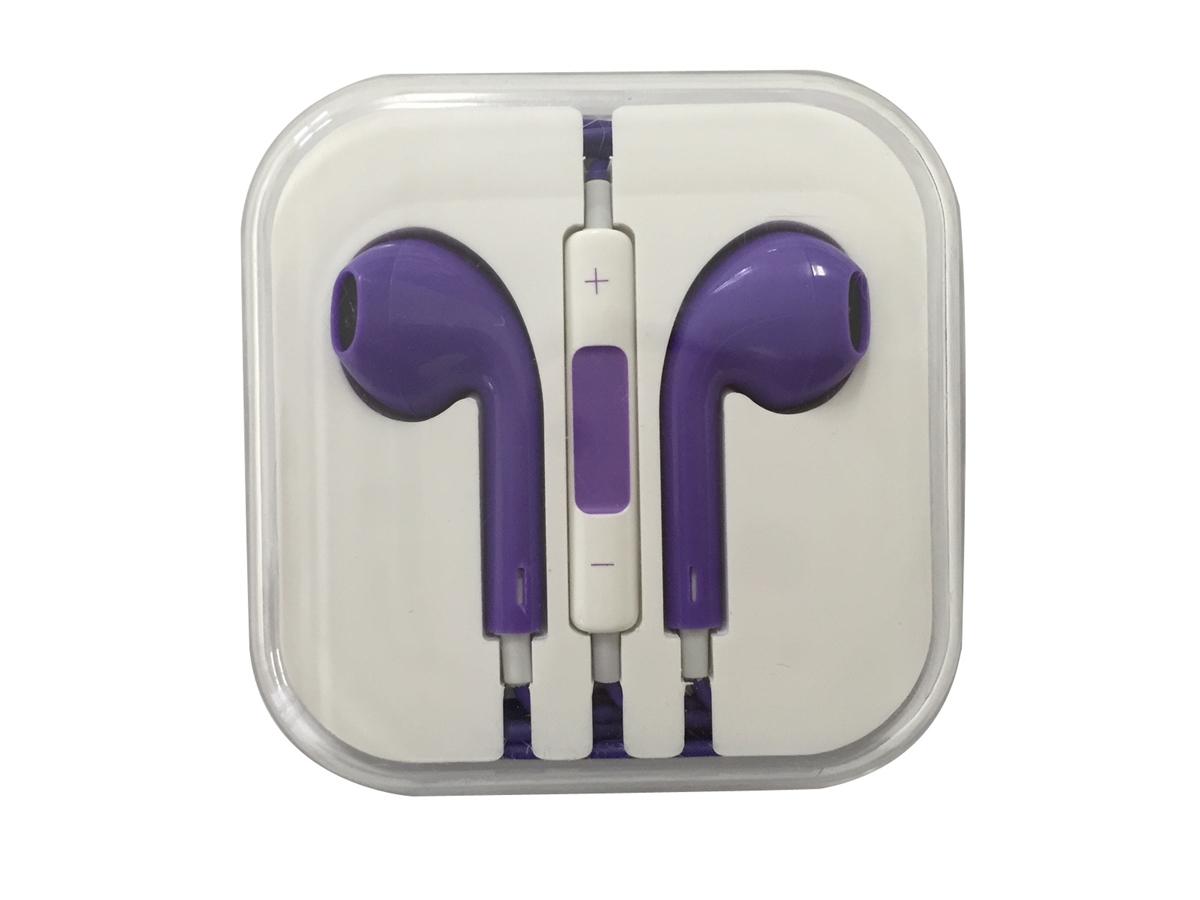 iPhone Style Hands Free with Super Sound I5 - Purple