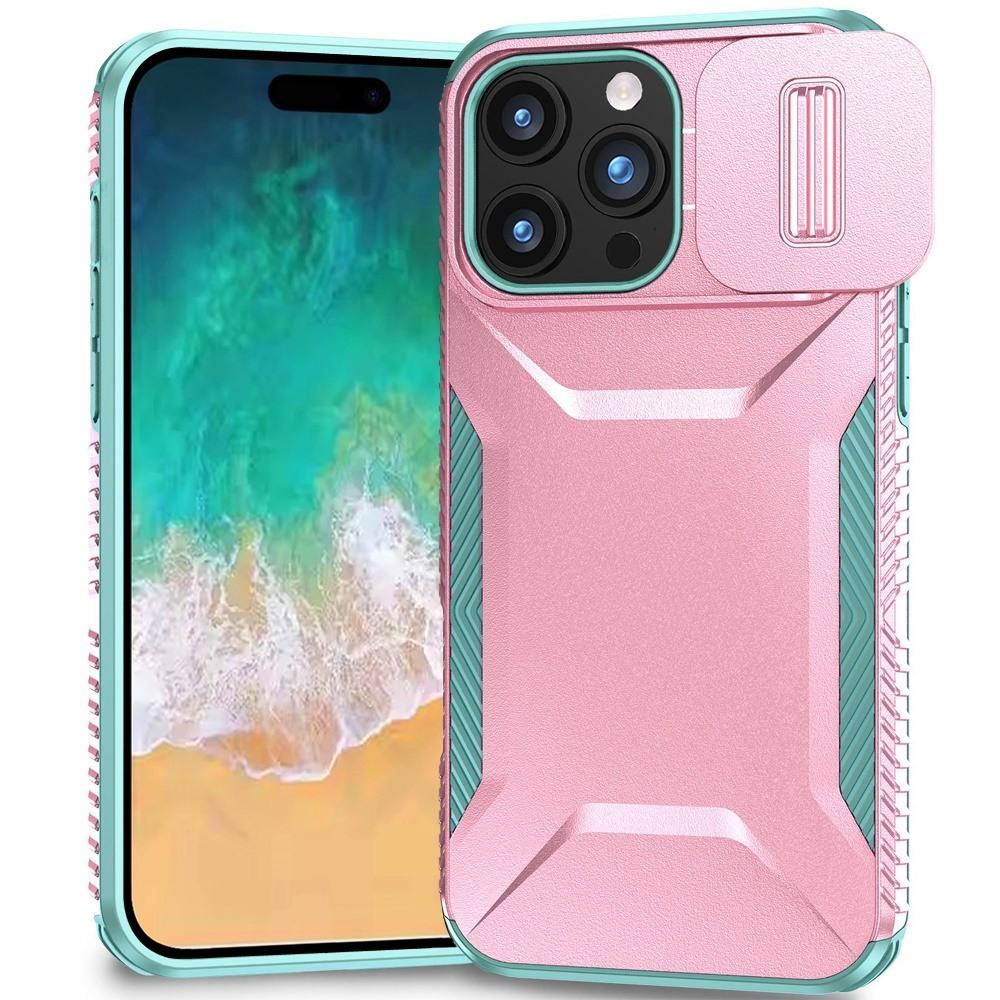 iPhone 16 Pro Max 6.9-Inch Case – Ultimate U Design Hybrid Cover with Slide Camera Window, Shockproof Dual Layer Protection, photo 5 of 7
