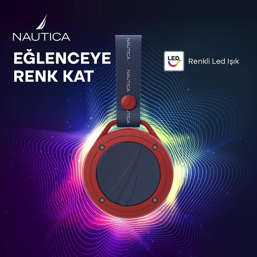 Nautica S20 Portable Bluetooth Speaker-REDNAVY