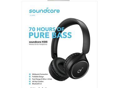 Anker Soundcore H30i Wireless On-Ear Headphones-Black product