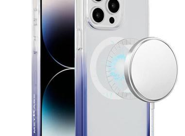 iPhone 14 Pro Max 6.7" Magnetic Space Gradient Hybrid Case – Two Tone Finish with Camera Protection product