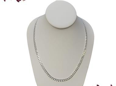 Necklace Sterling Silver 925 Cuban,18.7 Gr, 5mm, 22" product