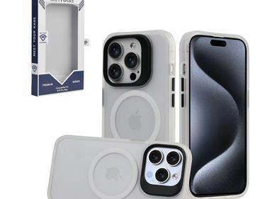  iPhone 15 METKASE New Premium [MAGNETIC CIRCLE] Shockproof Raised Camera Protection Hybrid - Clear product