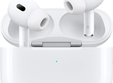  AirPods Pro 2 Wireless Earbuds, Bluetooth Headphones, Active Noise Cancellation, Hearing Aid Feature, Transparency, Personalized Spatial Audio, High-Fidelity Sound, H2 Chip, USB-C Charging product