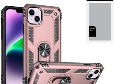 iPhone 13 / 14 Magnetic Ring Kickstand Hybrid Case – Shockproof & Stand-Ready product