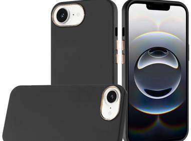 iPhone 16E / SE4 (2025) Classy Slick Chrome-Trim Hybrid Case – Elegant Dual-Layer Protection product