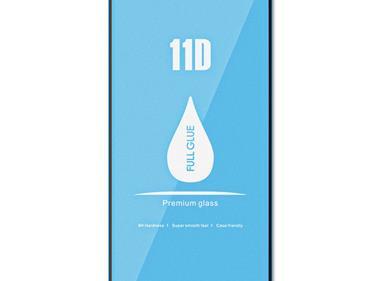 Apple iPhone 14 PRO 6.1" Anti-Finger Print 11D Full Glue High Grade Alumina Curved Screen Tempered Glass  product