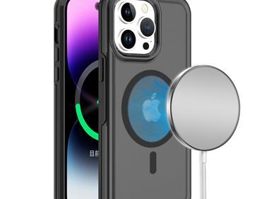  iPhone 15 Glossy Oil Premium Hybrid Case Cover - Black product