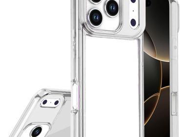  iPhone 17 Pro Max Colored Shockproof Transparent Hard Case – Full Camera Protection | Available in Multiple Colors | US Seller | Free Delivery product