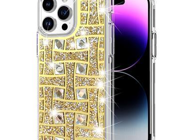  iPhone 15 Bling Hybrid Case Cover product