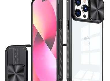 iPhone 15 Fusion Transparent Clear Hybrid Case Cover - Black product