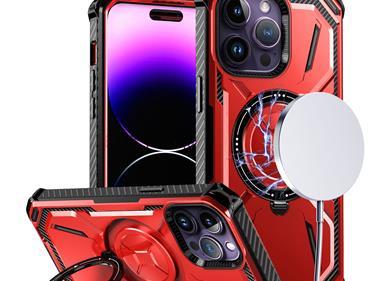  iPhone 15 Premium Circle [Magnetic Circle] KickKickstand - Red product