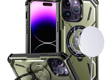 iPhone 15 Premium Circle [Magnetic Circle] KickKickstand - Light Green product