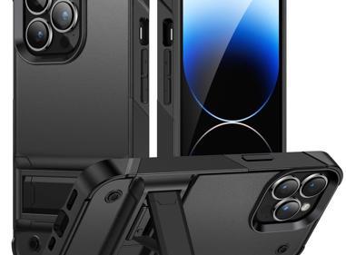 iPhone 12 & iPhone 12 Pro Thunder Series Hybrid Kickstand Case Cover – Shockproof Protection with Built-in Stand product
