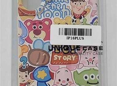 Winnie the Pooh & Toy Story Cartoon Collage Phone Case for iPhone 16 Plus product