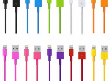 Lightning Heavy Duty Data Cable Cord, 4 Feet, no package, in Light Pink product