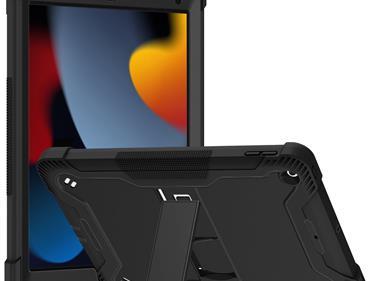 Apple New iPad 9.7 inch Tough Tablet Strong Kickstand Hybrid Case Cover - Black product