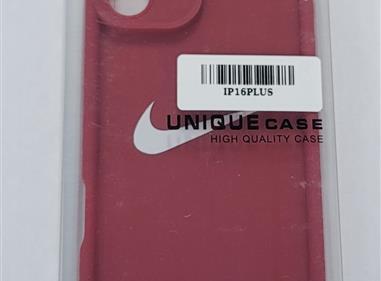 Classic Red iPhone 16 Plus Case with Sleek Nike-Inspired Design product